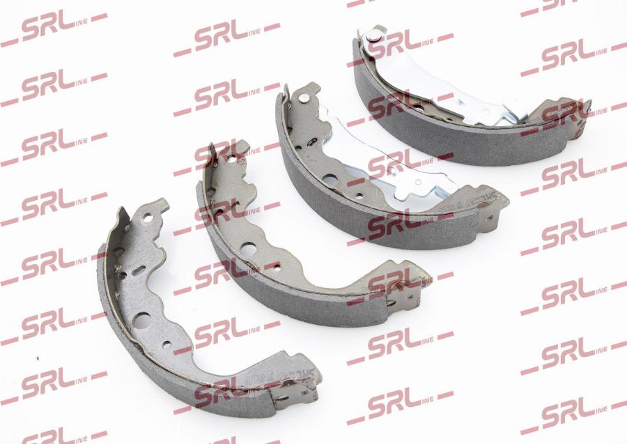 SRLine S72-1117 - Комплект гальм, барабанний механізм autozip.com.ua