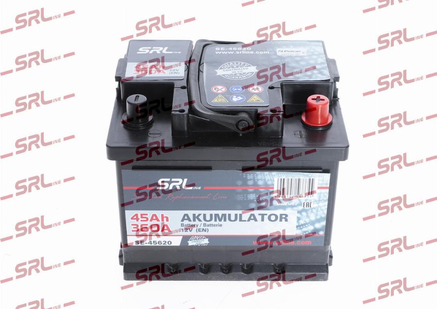 SRLine SE-45620 - Стартерна акумуляторна батарея, АКБ autozip.com.ua