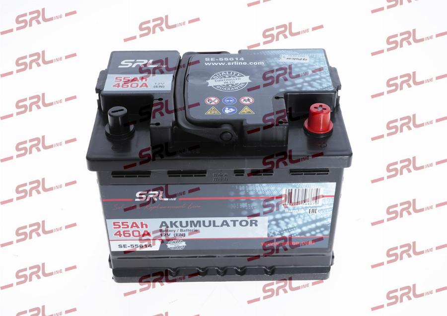 SRLine SE-55614 - Стартерна акумуляторна батарея, АКБ autozip.com.ua
