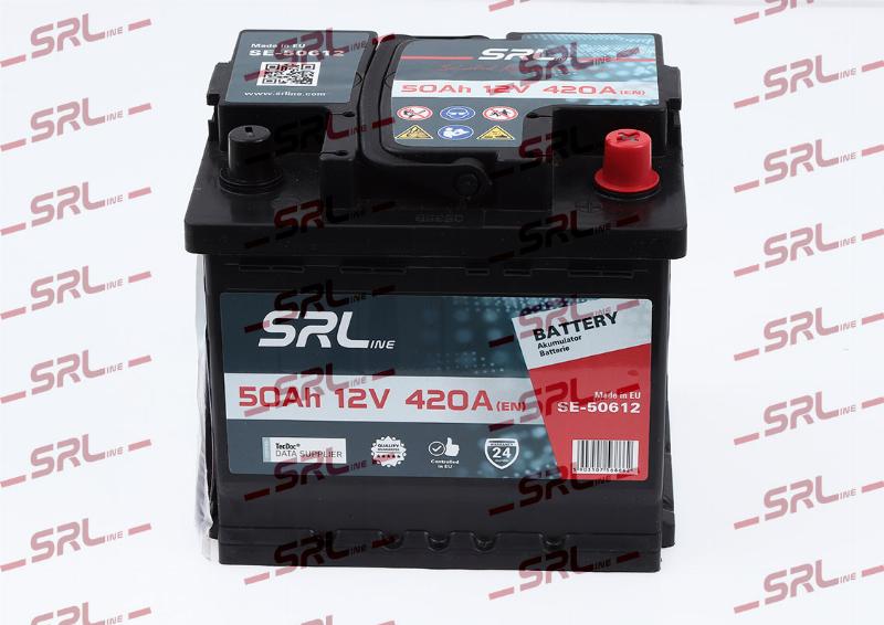 SRLine SE-50612 - Стартерна акумуляторна батарея, АКБ autozip.com.ua