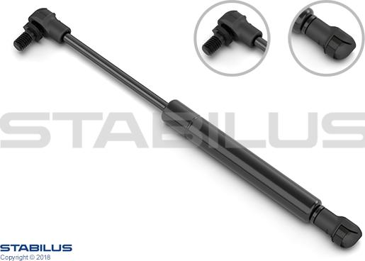 STABILUS 782014 - Газова пружина, кришка багажник autozip.com.ua