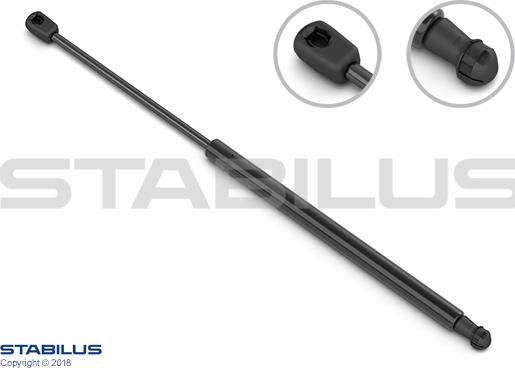 STABILUS 406793 - Газова пружина, заднє скло autozip.com.ua