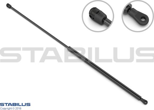 STABILUS 4081FD - Газова пружина, капот autozip.com.ua