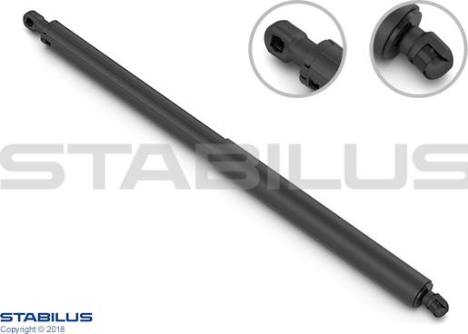 STABILUS 432379 - Газова пружина, кришка багажник autozip.com.ua