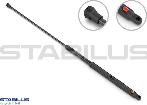 STABILUS 610886 - Газова пружина, капот autozip.com.ua