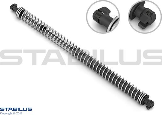 STABILUS 677839 - Газова пружина, кришка багажник autozip.com.ua