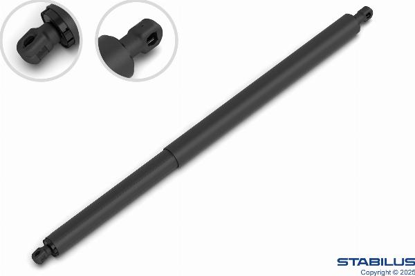 STABILUS 079650 - Газова пружина, кришка багажник autozip.com.ua