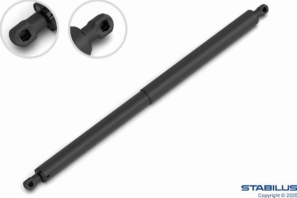 STABILUS 069134 - Газова пружина, кришка багажник autozip.com.ua