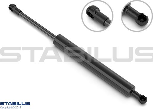 STABILUS 2232KK - Газова пружина, кришка багажник autozip.com.ua