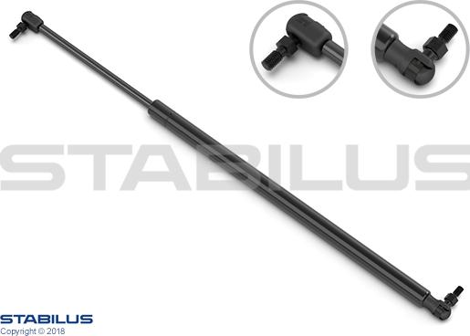 STABILUS 996153 - Газова пружина, кришка багажник autozip.com.ua