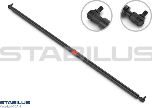 STABILUS 020233 - Газова пружина, упор autozip.com.ua