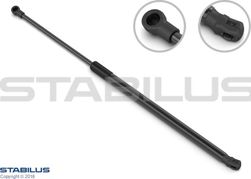 STABILUS 159683 - Газова пружина, кришка багажник autozip.com.ua