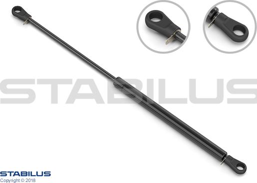 STABILUS 864723 - Газова пружина, кришка багажник autozip.com.ua