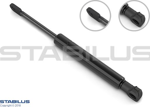 STABILUS 356373 - Газова пружина, регулювання сидіння autozip.com.ua