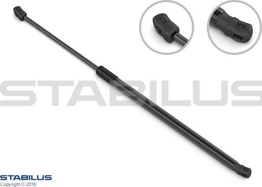 STABILUS 305745 - Газова пружина, кришка багажник autozip.com.ua