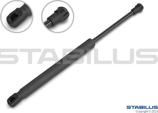 STABILUS 230670 - Газова пружина, кришка багажник autozip.com.ua