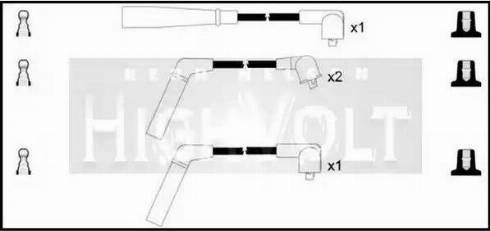 Standard OEF163 - Комплект проводів запалювання autozip.com.ua