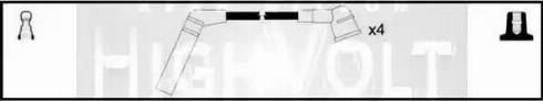 Standard OEF269 - Комплект проводів запалювання autozip.com.ua