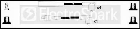Standard OEK524 - Комплект проводів запалювання autozip.com.ua
