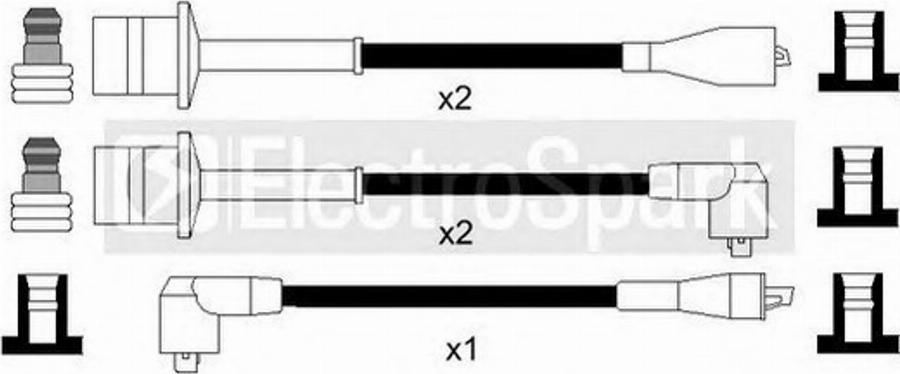 Standard OEK579 - Комплект проводів запалювання autozip.com.ua