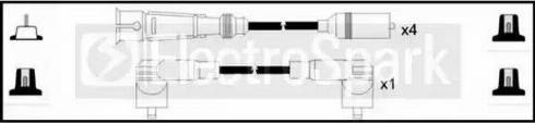 Standard OEK621 - Комплект проводів запалювання autozip.com.ua