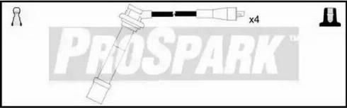 Standard OES987 - Комплект проводів запалювання autozip.com.ua
