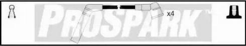 Standard OES549 - Комплект проводів запалювання autozip.com.ua