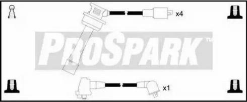 Standard OES1171 - Комплект проводів запалювання autozip.com.ua