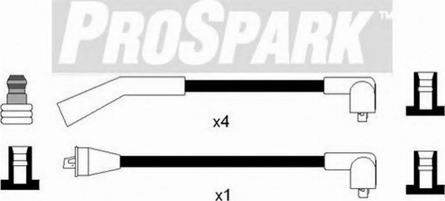 Standard OES121 - Комплект проводів запалювання autozip.com.ua