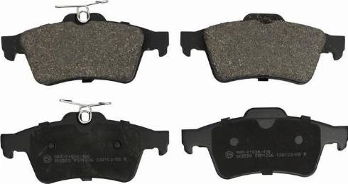 Starline BDS253 - Гальмівні колодки, дискові гальма autozip.com.ua
