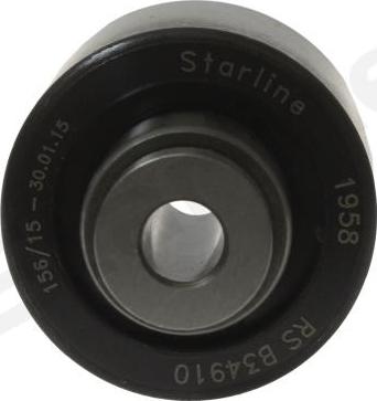 Starline RS B34910 - Паразитний / Провідний ролик, зубчастий ремінь autozip.com.ua