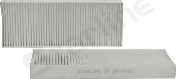 Starline SF 2KF9360 - Фільтр, повітря у внутрішній простір autozip.com.ua