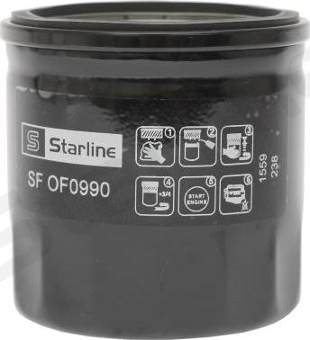 Starline SF OF0990 - Масляний фільтр autozip.com.ua
