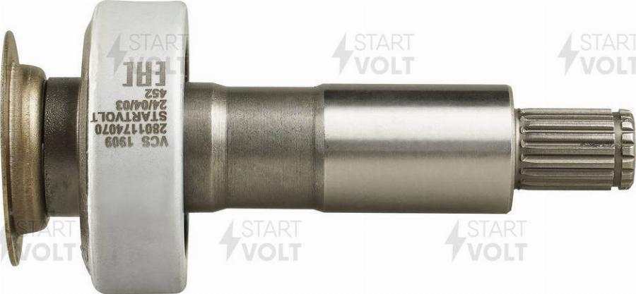 StartVOLT VCS 1909 - Провідна шестерня, стартер autozip.com.ua