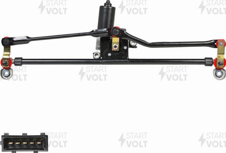 StartVOLT VWA 21002 - Система тяг і важелів приводу склоочисника autozip.com.ua