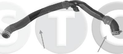 STC T494823 - Шланг радіатора autozip.com.ua