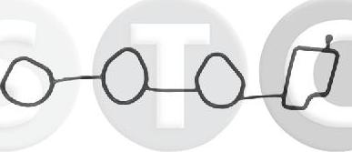 STC T445262 - Прокладка, впускний колектор autozip.com.ua