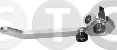 STC T443787 - Напрямна ролика, зсувні двері autozip.com.ua
