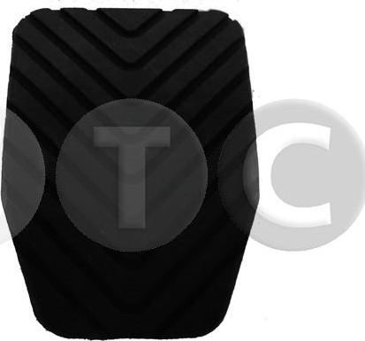 STC T457812 - Педальні накладка, педаль гальма autozip.com.ua