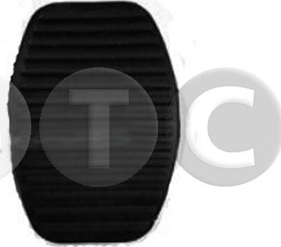 STC T457789 - Педальні накладка, педаль гальма autozip.com.ua