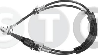 STC T486121 - Трос, ступінчаста коробка передач autozip.com.ua