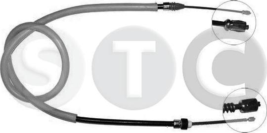 STC T480435 - Трос, гальмівна система autozip.com.ua