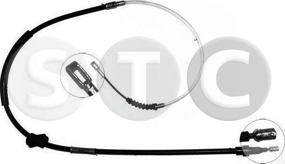 STC T480569 - Трос, гальмівна система autozip.com.ua