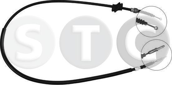 STC T480563 - Трос, гальмівна система autozip.com.ua