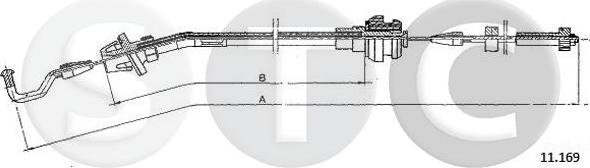 STC T480679 - Тросик газу autozip.com.ua