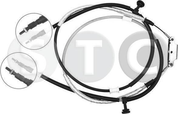 STC T480067 - Трос, гальмівна система autozip.com.ua