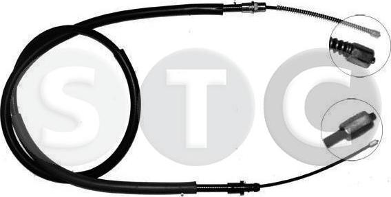 STC T480132 - Трос, гальмівна система autozip.com.ua