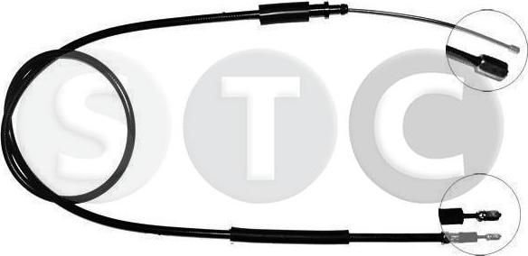 STC T480808 - Трос, гальмівна система autozip.com.ua
