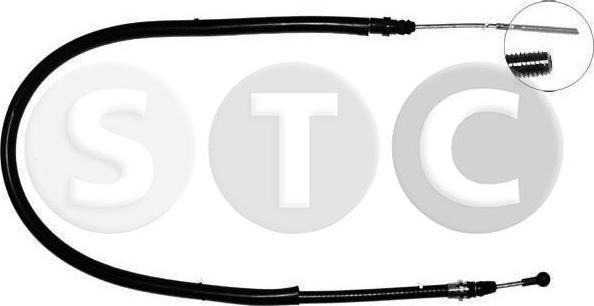 STC T480836 - Трос, гальмівна система autozip.com.ua