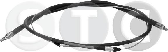 STC T480830 - Трос, гальмівна система autozip.com.ua